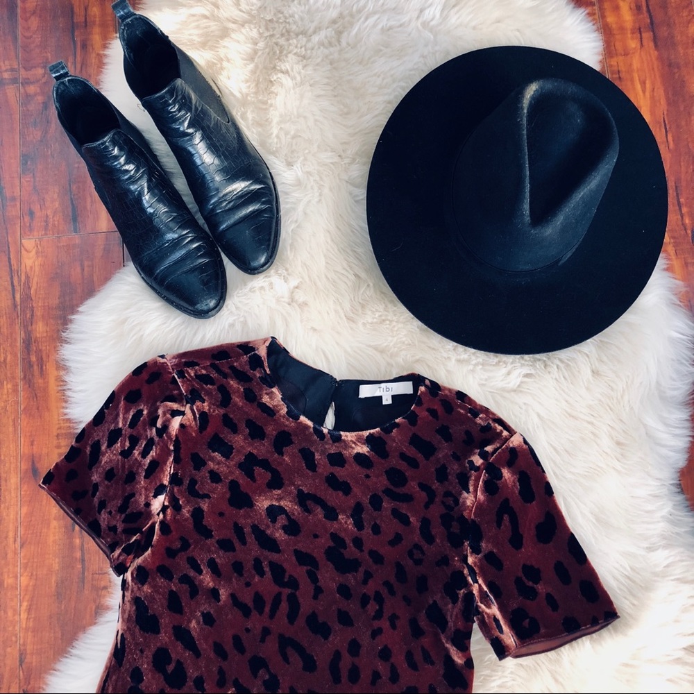 DESIGNER | Tibi Velvet Bias Tee Shirt